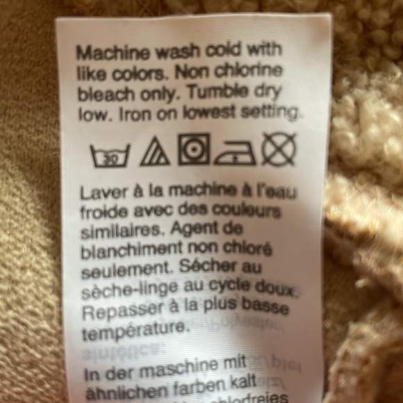 J. Crew Vintage Fleece Teddy Cropped Sweatshirt - Picture 7 of 8